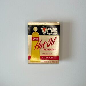 Vintage 1989 Alberto VO5 Hot Oil Hair Treatment Extra Body NIB -2 Packages Avail